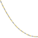 14K Two-Tone Gold 1.5mm Brilliant-Cut Chain Birmingham Jewelry Chain Birmingham Jewelry 