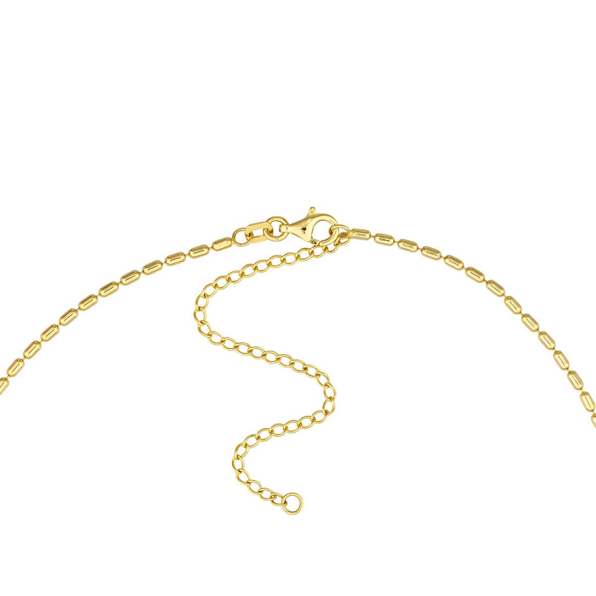 Birmingham Jewelry - 14K Yellow Gold 1.50mm Long Bead Adjustable Choker Chain - Birmingham Jewelry