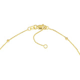 Birmingham Jewelry - 14K Yellow Gold 2mm Bead Cable Chain Anklet - Birmingham Jewelry