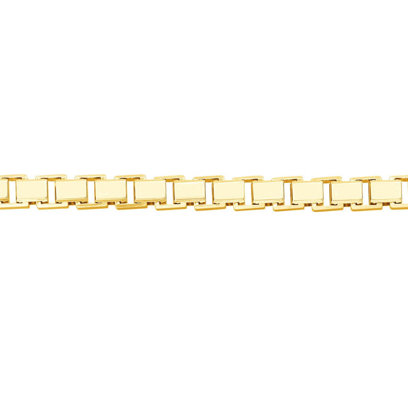 Men's 14K Yellow Gold Diamond Link Bracelet, 47% OFF