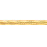Birmingham Jewelry - 14K Yellow Gold 3.50mm Oval Snake Chain with Lobster Lock - Birmingham Jewelry