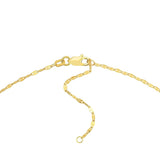 Birmingham Jewelry - 14K Yellow Gold Adjustable Five Heart Stations Necklace - Birmingham Jewelry