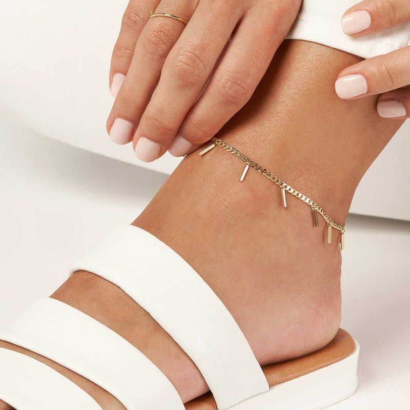 Curb Chain Anklet – Ring Concierge