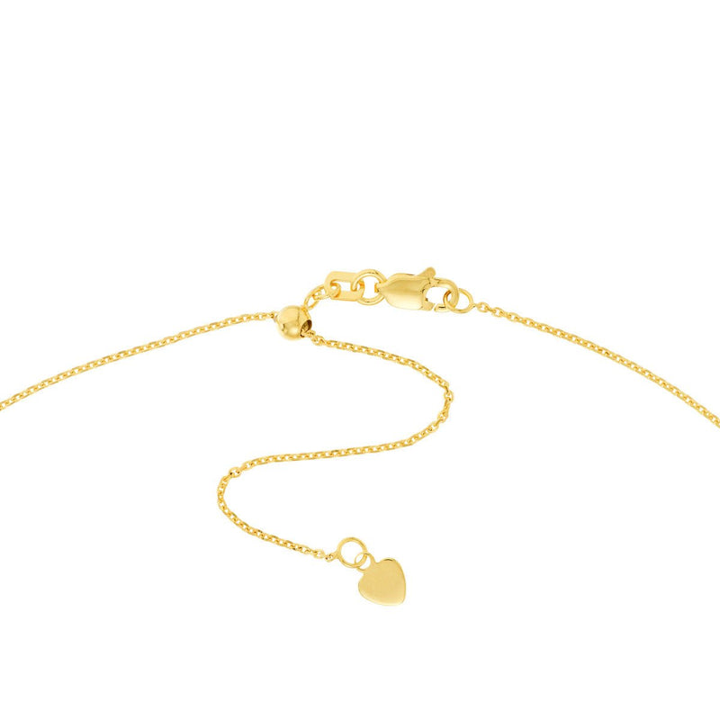 Birmingham Jewelry - 14K Yellow Gold Bead Stations Double Chain Choker - Birmingham Jewelry