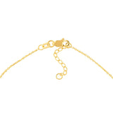 Birmingham Jewelry - 14K Yellow Gold D/C and Mini Polished Bead Adjustable Anklet - Birmingham Jewelry