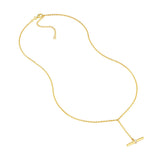 Birmingham Jewelry - 14K Yellow Gold Diamond Toggle Lariat Necklace - Birmingham Jewelry