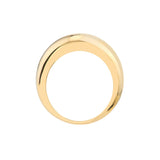 Birmingham Jewelry - 14K Yellow Gold Domed Puff Ring - Birmingham Jewelry