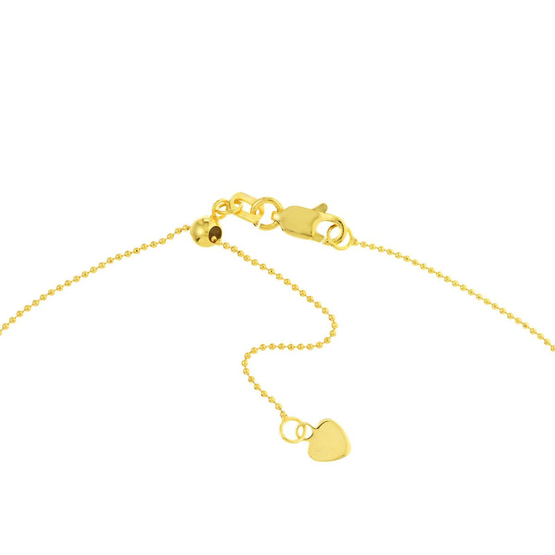 Birmingham Jewelry - 14K Yellow Gold Double Stranded Bead and Bar Choker Necklace - Birmingham Jewelry
