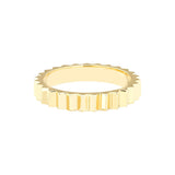 Birmingham Jewelry - 14K Yellow Gold Fluted Band Ring - Birmingham Jewelry
