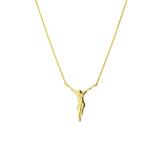 Birmingham Jewelry - 14K Yellow Gold Jesus Christ Necklace - Birmingham Jewelry