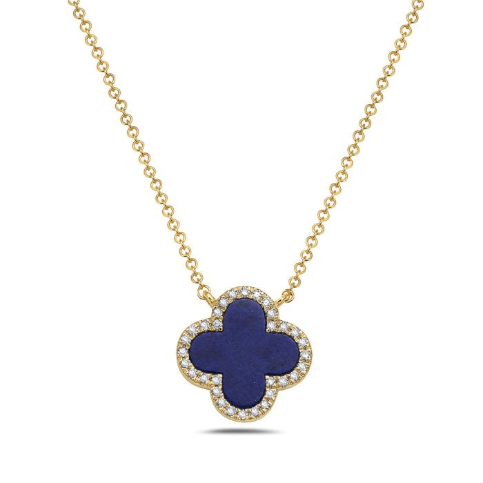 14K Yellow Gold Lapis Necklace Birmingham Jewelry Necklace Birmingham Jewelry 