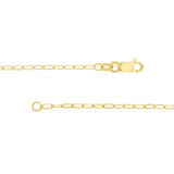 Birmingham Jewelry - 14K Yellow Gold Lt.Turquoise Enamel Key Necklace with Diamonds - Birmingham Jewelry