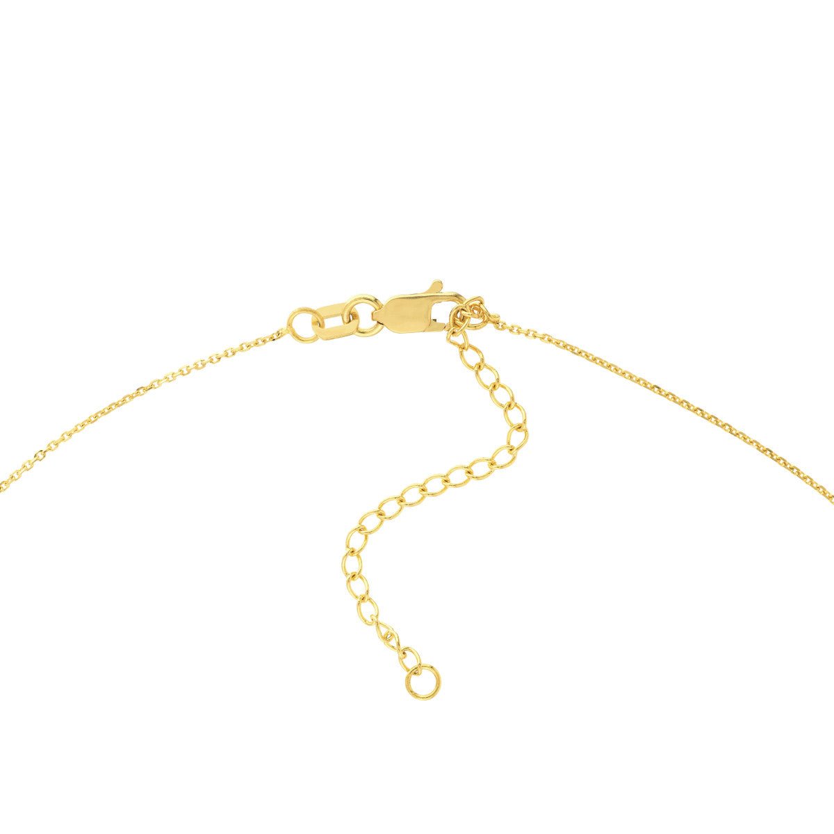 Birmingham Jewelry - 14K Yellow Gold Mini Cross Station Necklace - Birmingham Jewelry