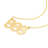 Birmingham Jewelry - 14K Yellow Gold Numerology Angelical No 888 - Balance - Birmingham Jewelry