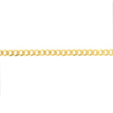 Birmingham Jewelry - 14K Yellow Gold Open Curb Chain Adjustable Anklet - Birmingham Jewelry