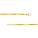 Birmingham Jewelry - 14K Yellow Gold Pave Diamond Pear Lock Curb Chain Bracelet - Birmingham Jewelry