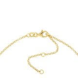 Birmingham Jewelry - 14K Yellow Gold Simple Heart Anklet - Birmingham Jewelry