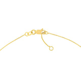 Birmingham Jewelry - 14K Yellow Gold Single Safety Pin Adj Station Bracelet - Birmingham Jewelry