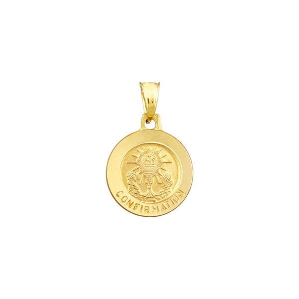Birmingham Jewelry - 14K Yellow Gold Small Confirmation Medal - Birmingham Jewelry