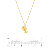 Birmingham Jewelry - 14K Yellow Gold So You Coffee Cup Necklace - Birmingham Jewelry