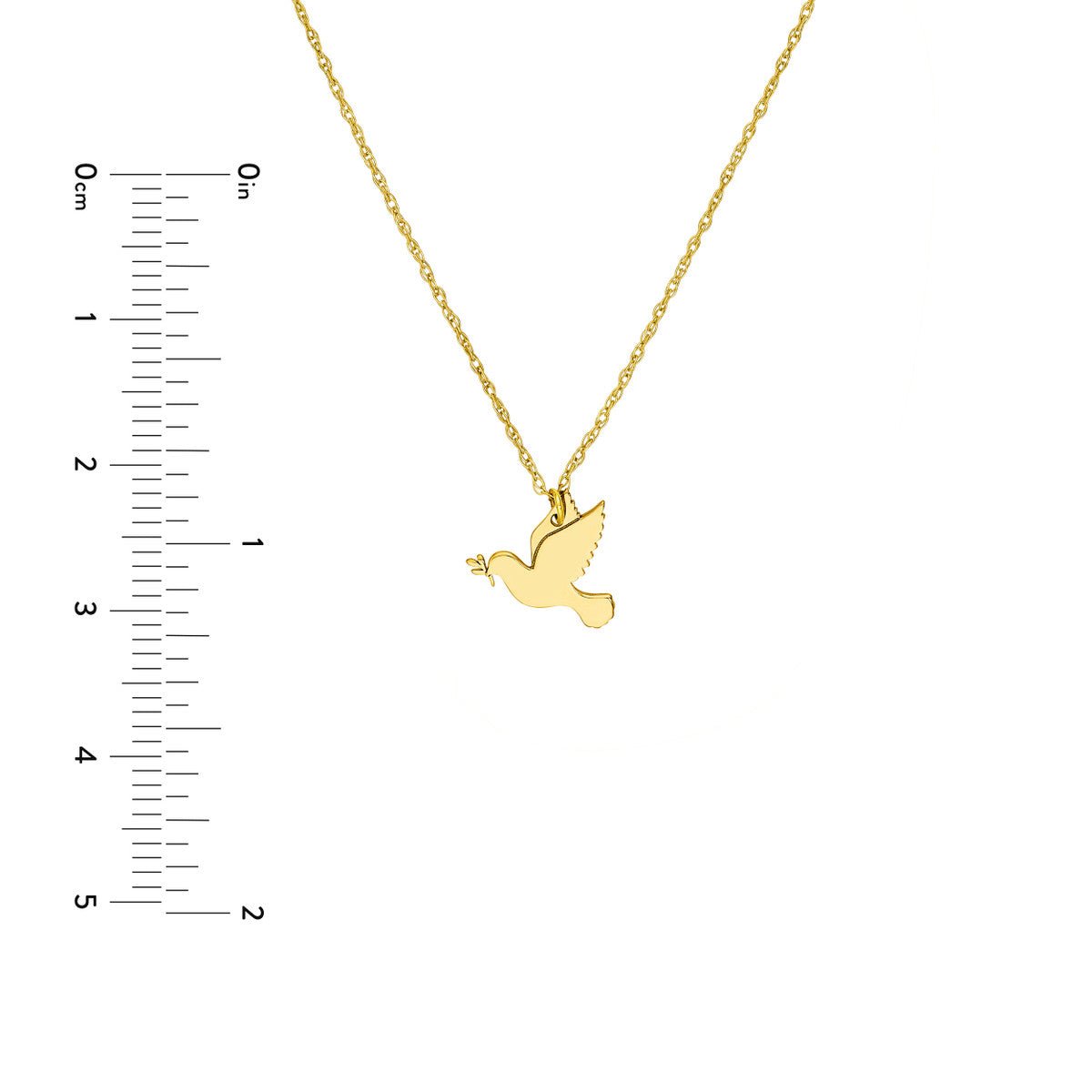 Birmingham Jewelry - 14K Yellow Gold So You Dove Necklace - Birmingham Jewelry