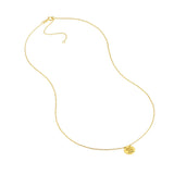 Birmingham Jewelry - 14K Yellow Gold So You Etched Mama Bear Mini Disc Adjustable Necklace - Birmingham Jewelry