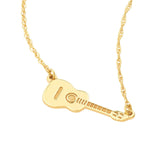 Birmingham Jewelry - 14K Yellow Gold So You Guitar Necklace - Birmingham Jewelry