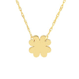Birmingham Jewelry - 14K Yellow Gold So You Mini 4-Leaf Clover Adj Necklace - Birmingham Jewelry