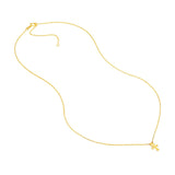 Birmingham Jewelry - 14K Yellow Gold So You Mini Ankh Adjustable Necklace - Birmingham Jewelry