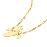 Birmingham Jewelry - 14K Yellow Gold So You Mini Banana Adjustable Necklace - Birmingham Jewelry