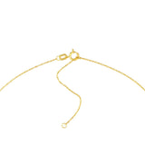 Birmingham Jewelry - 14K Yellow Gold So You Mini Crescent Moon Adj Necklace - Birmingham Jewelry