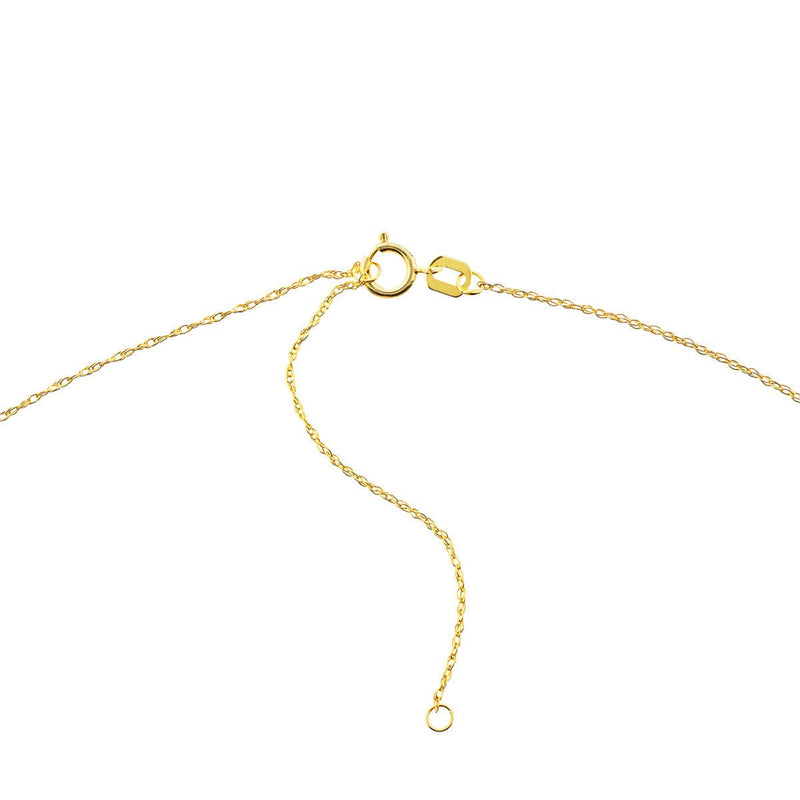 Birmingham Jewelry - 14K Yellow Gold So You Mini Fleur De Lis Adj Necklace - Birmingham Jewelry