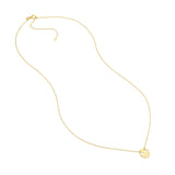 Birmingham Jewelry - 14K Yellow Gold So You Mini Heart Face Adjustable Necklace - Birmingham Jewelry