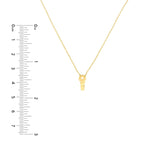 Birmingham Jewelry - 14K Yellow Gold So You Mini Key Adjustable Necklace - Birmingham Jewelry