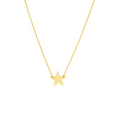 Birmingham Jewelry - 14K Yellow Gold So You Mini Star Adjustable Necklace - Birmingham Jewelry
