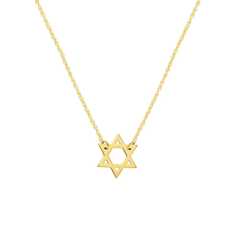 The World Jewelry Center 14k REAL Yellow Gold Star Charm  Pendant : Clothing, Shoes & Jewelry