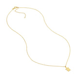 Birmingham Jewelry - 14K Yellow Gold So You Mini Turtle Adjustable Necklace - Birmingham Jewelry