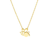 Birmingham Jewelry - 14K Yellow Gold SoYou Mini Bee Adjustable Necklace - Birmingham Jewelry