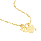 Birmingham Jewelry - 14K Yellow Gold SoYou Mini Bee Adjustable Necklace - Birmingham Jewelry