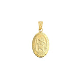 Birmingham Jewelry - 14K Yellow Gold St. Christopher Medal - Birmingham Jewelry