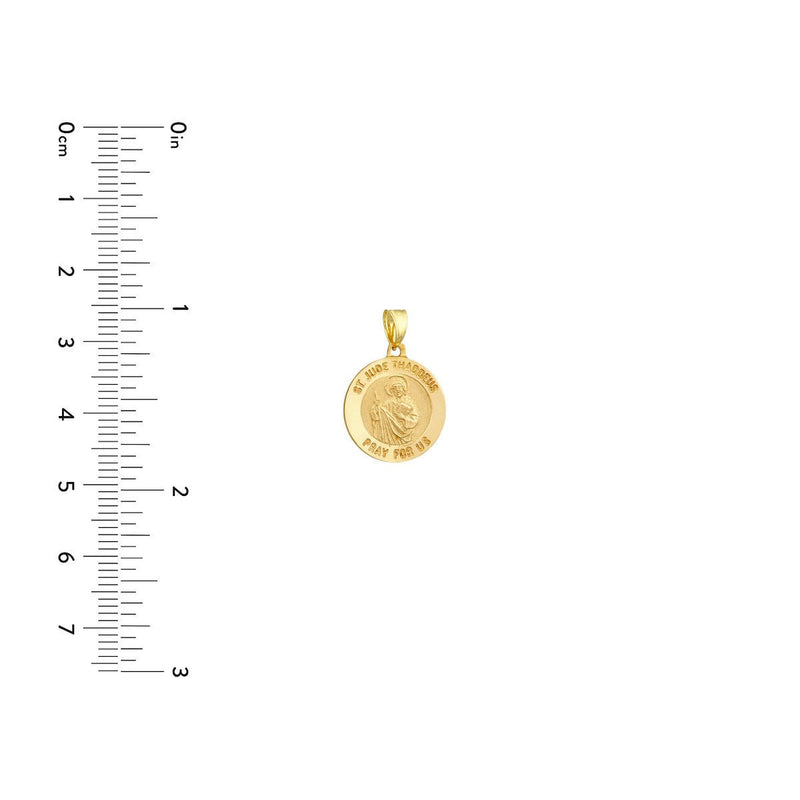 Birmingham Jewelry - 14K Yellow Gold St. Jude Medal - Birmingham Jewelry