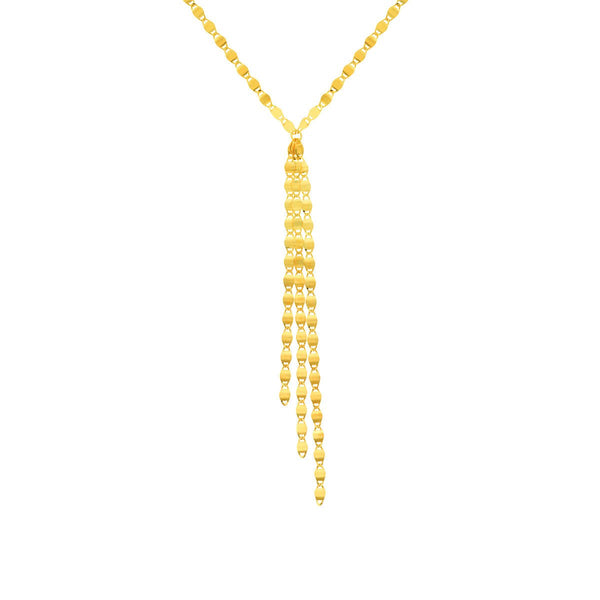 Birmingham Jewelry - 14K Yellow Gold Two-Stranded Valentino Chain Choker Necklace - Birmingham Jewelry