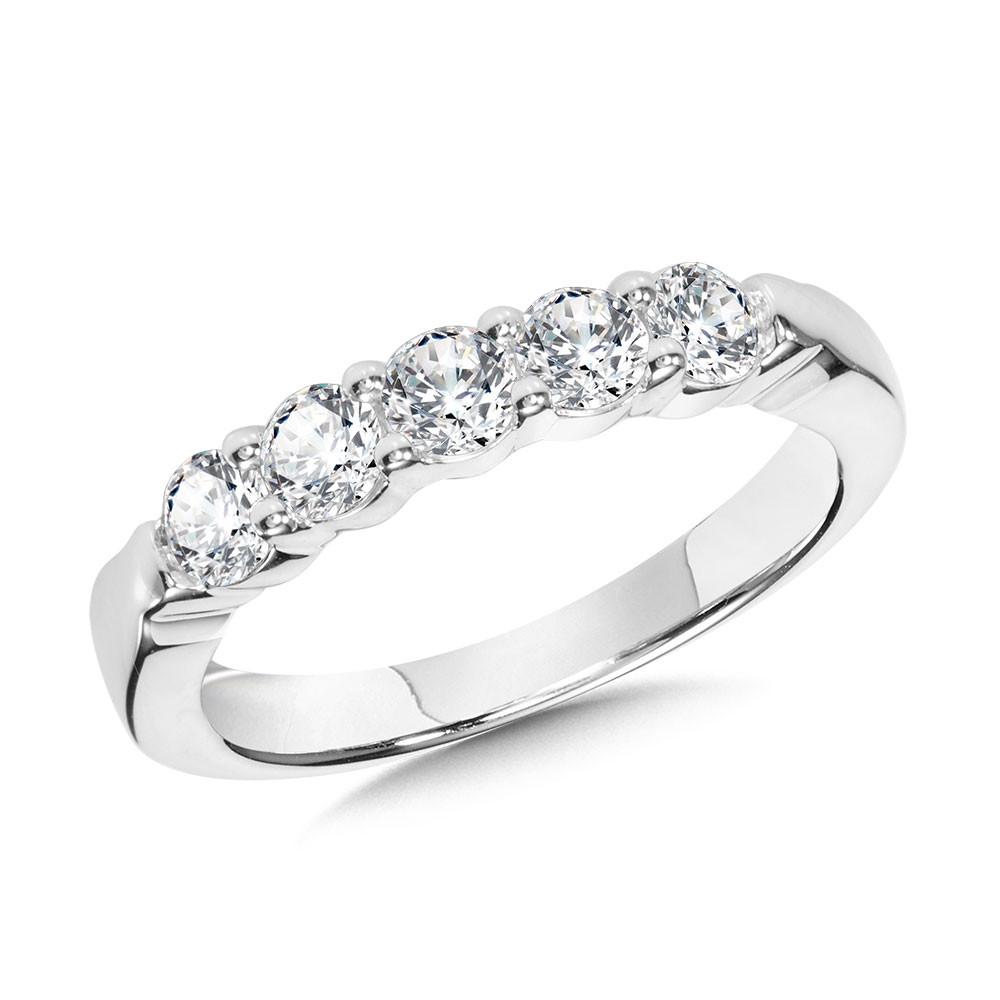 5-STONE DIAMOND WEDDING BAND Birmingham Jewelry Wedding Band Birmingham Jewelry 