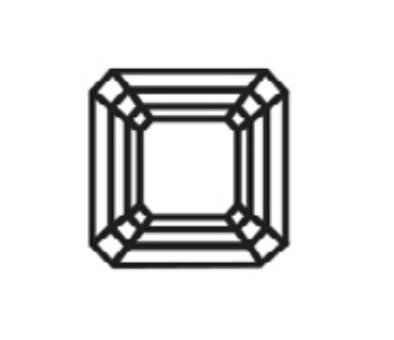 Asscher Cut Colorless Moissanite Birmingham Jewelry Moissanite Birmingham Jewelry 