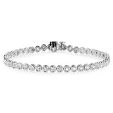 BEZEL-SET DIAMOND TENNIS BRACELET Birmingham Jewelry Bracelet Birmingham Jewelry 