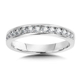 CHANNEL-SET DIAMOND WEDDING BAND 14K White Gold Birmingham Jewelry Wedding Band Birmingham Jewelry 