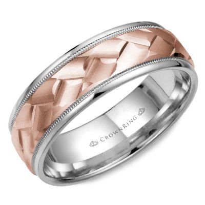 CrownRing WB-9098 CrownRing Men's Band Birmingham Jewelry 