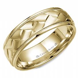 CrownRing WB-9098 CrownRing Men's Band Birmingham Jewelry 