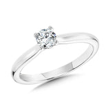 DIAMOND SOLITAIRE ENGAGEMENT RING Birmingham Jewelry Engagement Ring Birmingham Jewelry 