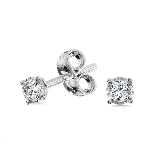 DIAMOND STAR SOLITAIRE STUD EARRINGS Birmingham Jewelry Earrings Birmingham Jewelry 